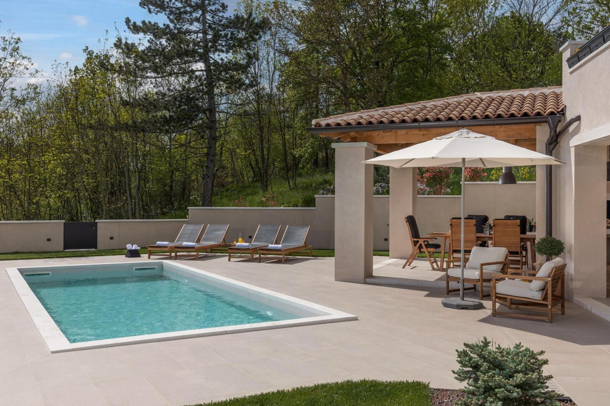 Villa Bora With Sauna And Heated Pool Vele Mune Exterior photo